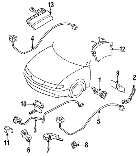 626 AIR BAG COMPONENTS 2