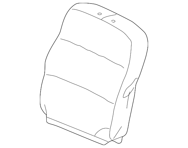81521-S0X-A21ZC Деталь COVER, L. FR. SEAT-BACK TRIM *YR169L* (J