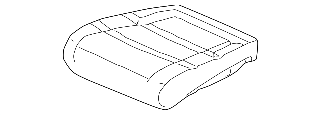 81532-S0X-A21 Деталь PAD & FRAME, L. FR. SEAT CUSHION