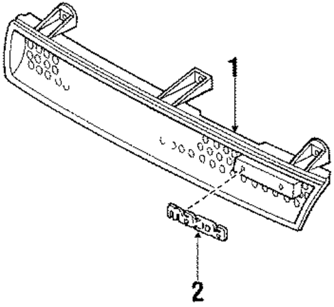 MX-6 GRILLE