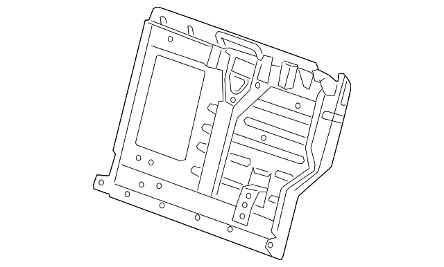 20790097 SEAT BACK PANEL, LEFT