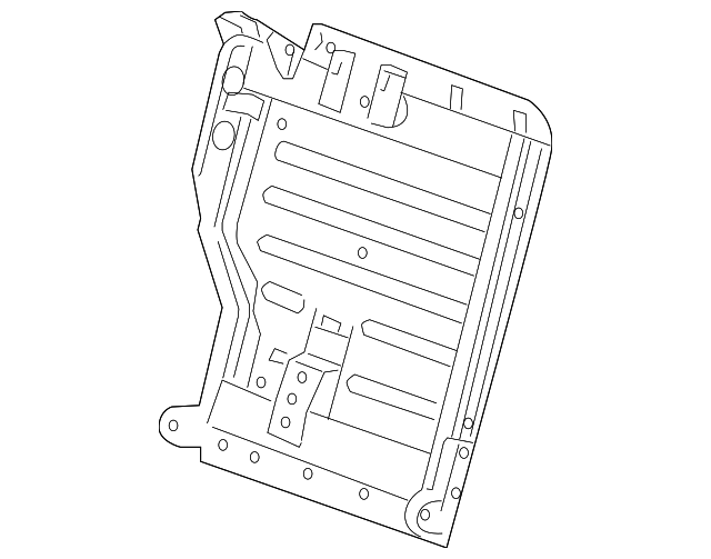 20790098 SEAT BACK PANEL, RIGHT