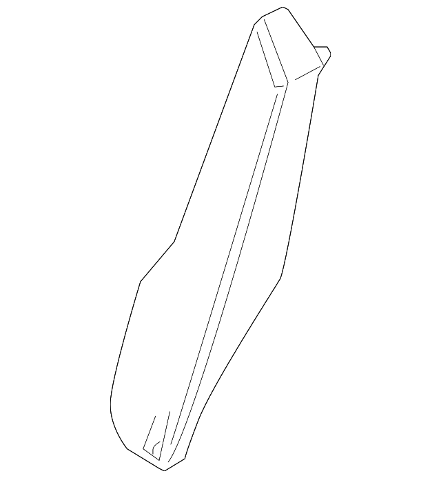 20801070 BOLSTER PAD, LEFT