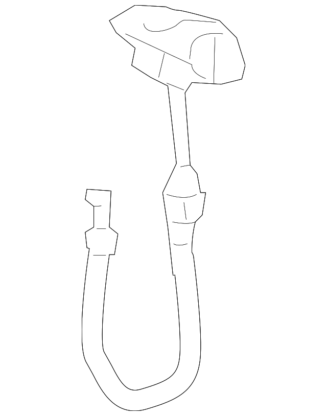 20800936 RELEASE HANDLE, LEFT