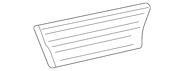 2L1Z7825557BAA Деталь BODY SIDE MLDG, LEFT