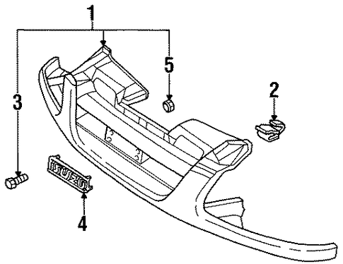 Hombre GRILLE & COMPONENTS