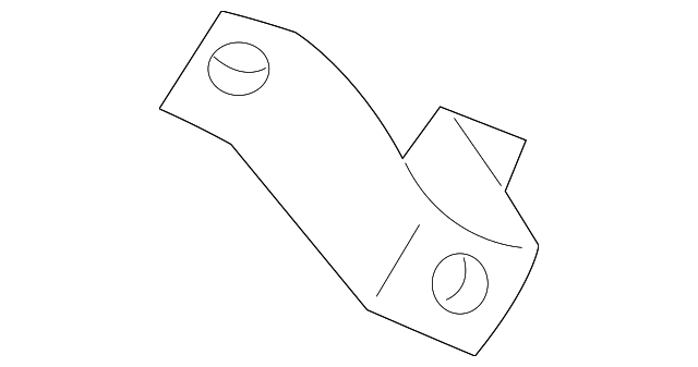 82376-39001 TRIM PANEL ASSY FRONT BRACKET, LEFT