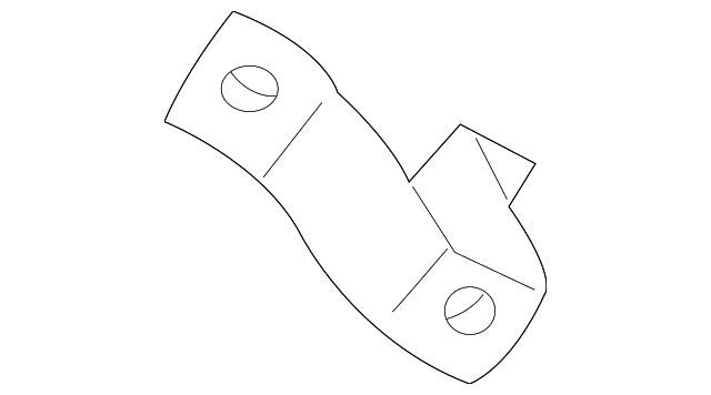 82719-39000 ARMREST BRACKET, LEFT