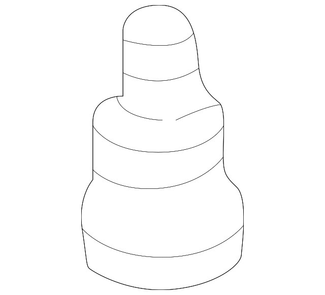 25704001 Деталь ROCKER MOLDING RETAINER, LEFT
