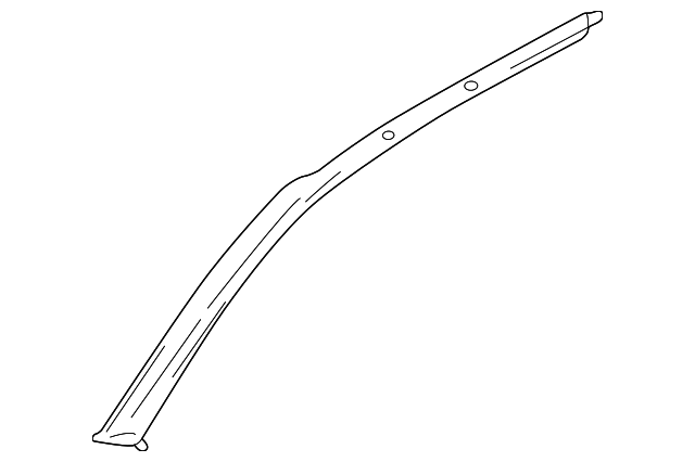 MR559252 Деталь W'SHIELD PILLAR, LEFT