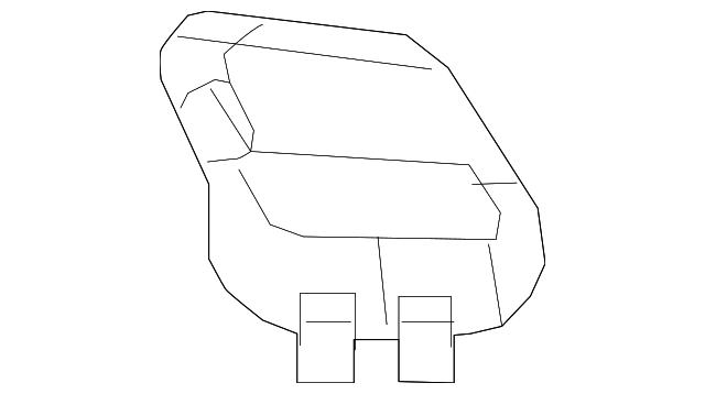 5VW36LXHAA Деталь SEAT BELT BEZEL, RIGHT