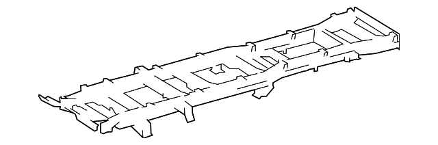 5104555AA Деталь FRAME RAIL, LEFT
