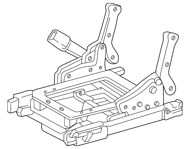 88993282 Деталь SEAT ADJUSTER