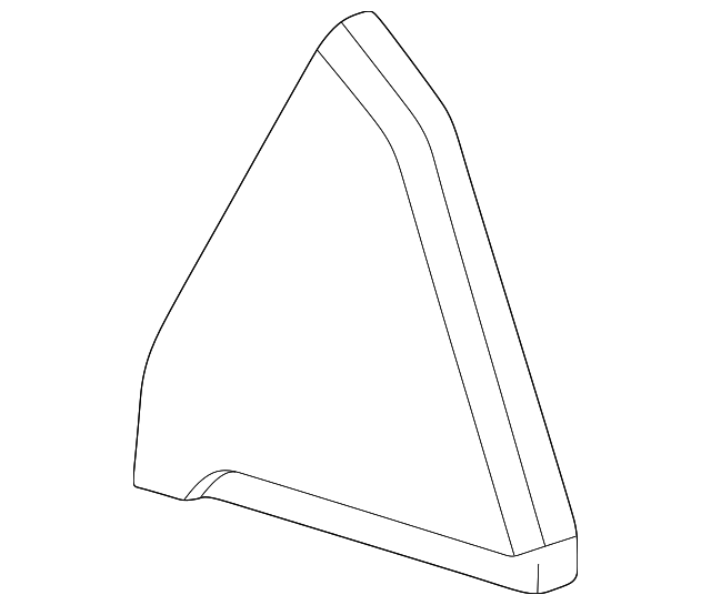 MR387997 Деталь COVER, LEFT