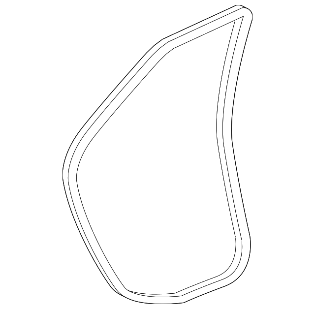 25820234 Деталь W'STRIP ON BODY, LEFT