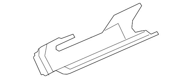 BL3Z-9A462-A Деталь HEAT SHIELD, RIGHT