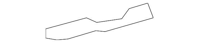 52578-50030 LOWER COVER RETAINER, LEFT