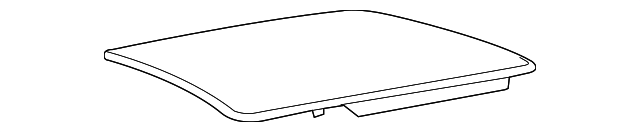 7B0-877-071 Деталь SUNROOF GLASS