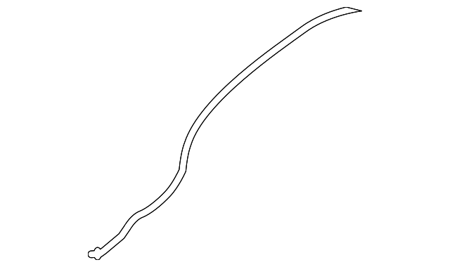 7B0-877-231 Деталь DRAIN HOSE, LEFT