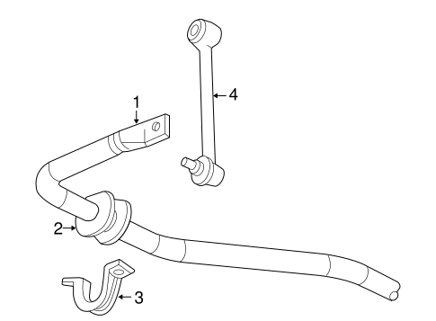 Escalade ESV STABILIZER BAR & COMPONENTS