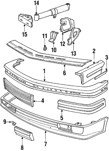 M6 FRONT BUMPER