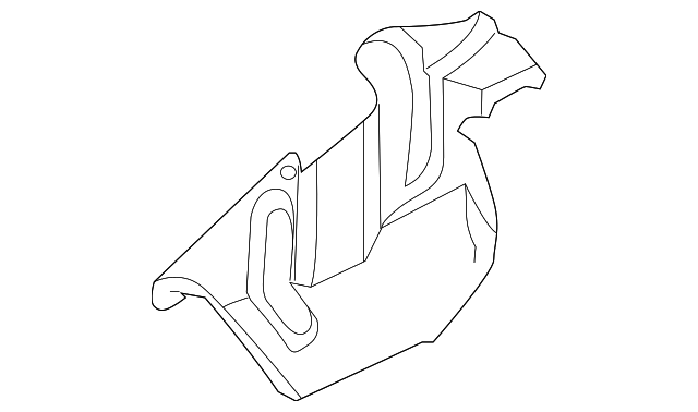 6483840U00 Деталь FENDER LINER, RIGHT