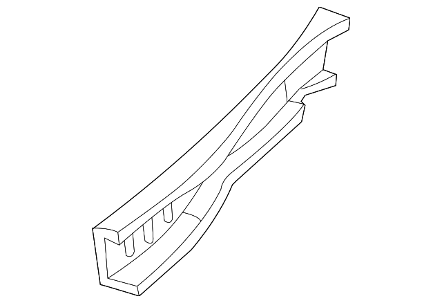 751115Y530 Деталь FRONT SIDEMEMBER, LEFT