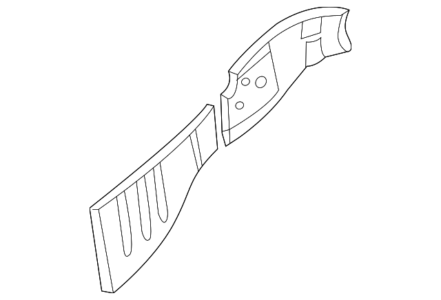 751314Y900 Деталь CLOSING PLATE, LEFT