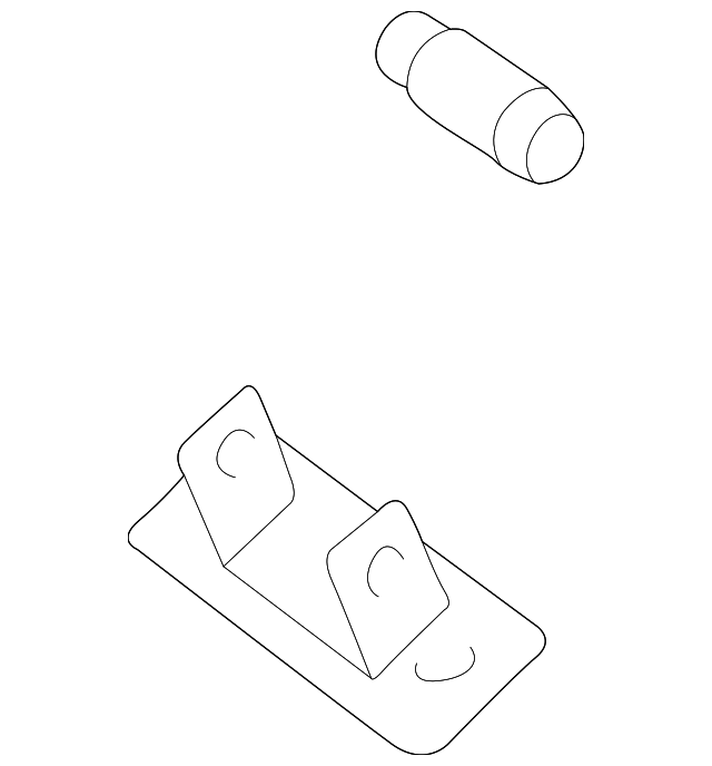 163-820-00-66 Деталь LICENSE LAMP, LEFT
