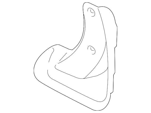 P8460-1M500 Деталь MUD GUARD