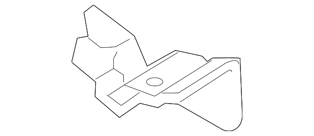 86861-1M000 Деталь DEFLECTOR, LEFT