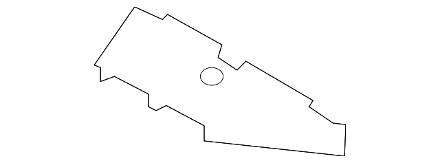 5132312AA Деталь AIR DUCT, RIGHT