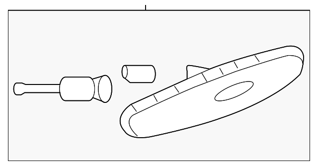 96495235 Деталь SIDE MARKER LAMP, LEFT