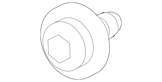 11561617 Деталь BUCKLE NUT, LEFT