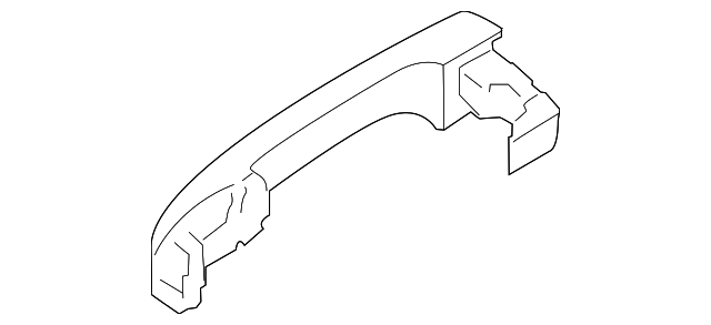 82651-1M050 Деталь HANDLE, OUTSIDE, LEFT