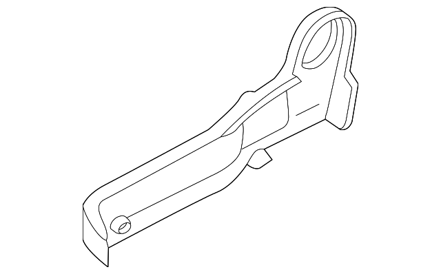 88287-2C101-LK Деталь SIDE COVER, RIGHT