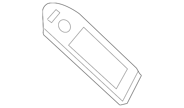 XJ99XDBAC Деталь SWITCH BEZEL, LEFT