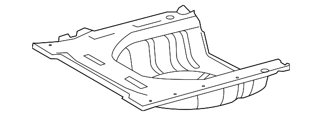 58311-75010 REAR FLOOR PAN