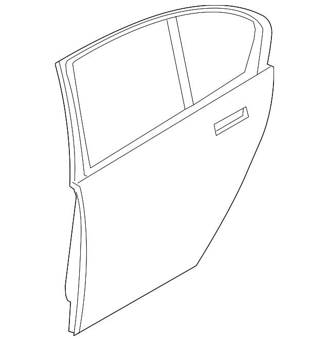 41-00-7-203-979 Деталь DOOR SHELL, LEFT