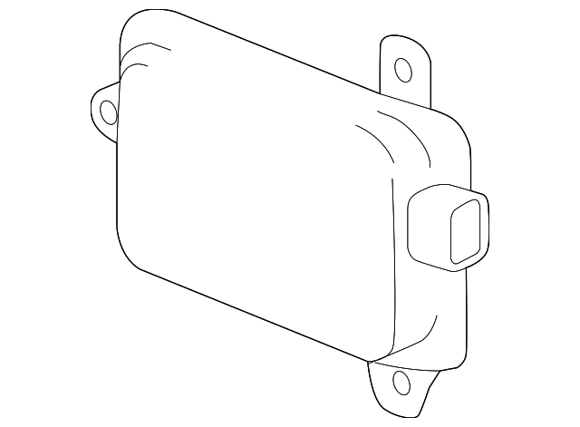 88162-0W050 Деталь BLIND SPOT RADAR, LEFT