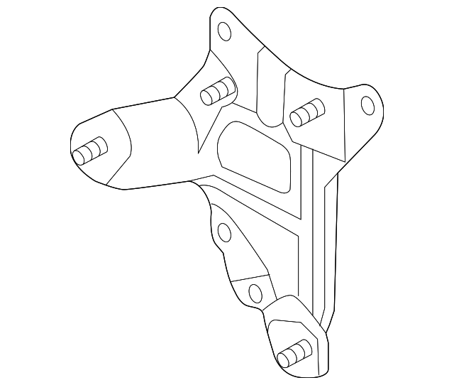 88171-48010 Деталь MOUNT BRACKET, LEFT