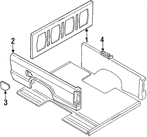 B2200 PICK UP BOX