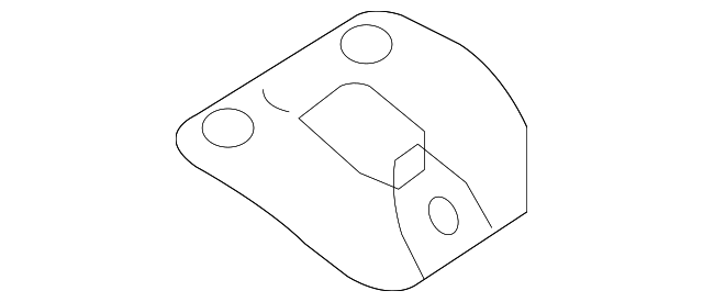 7645157L00 GRIP HANDLE BRACE, RIGHT