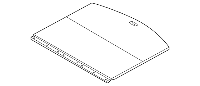 KD45-68-83XB-02 Деталь TRUNK MAT