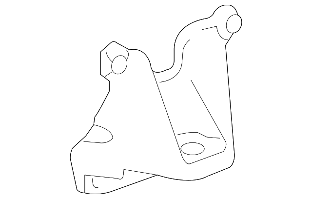 15936699 Деталь MOUNT BRACKET, LEFT
