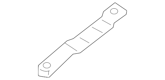 G45D2-3JAMA Деталь REAR FLOOR PAN REAR BRACKET, RIGHT