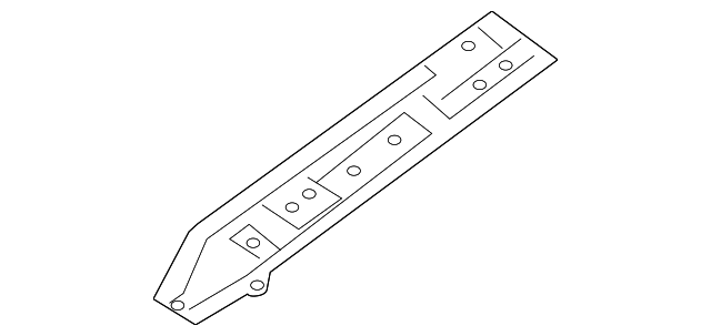 G4574-3JAMA Деталь SEAT BELT REINF, RIGHT