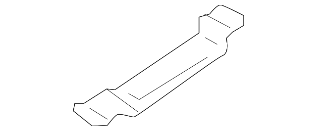 G45D2-3JAME Деталь REAR FLOOR PAN FRONT BRACKET, RIGHT