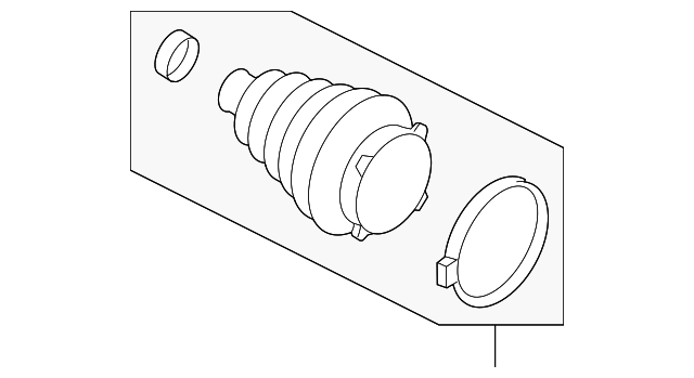 4411878JA0 Деталь OUTER BOOT, RIGHT