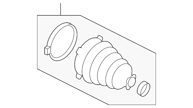 4411978JA0 Деталь INNER BOOT, RIGHT